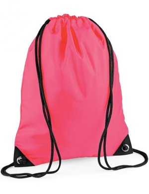 BagBase Premium Gymsack - Fluo Pink